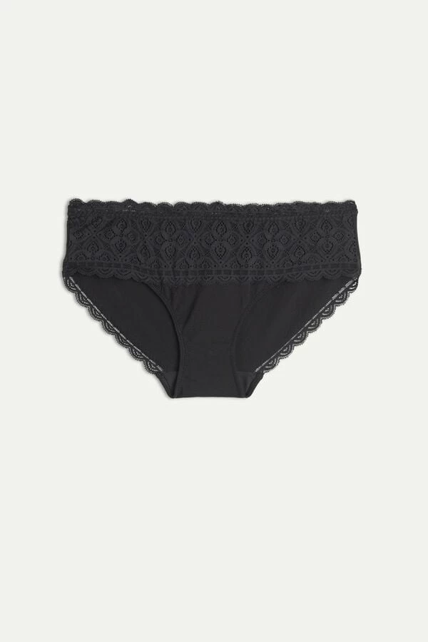 Outlet ๐ Intimissimi ๐ฉ Women Lace And Cotton High Rise Panties Silk Pink ๐ 6 Outlet ๐ Intimissimi ๐ฉ Women Lace And Cotton High Rise Panties Silk Pink ๐ - Image 4