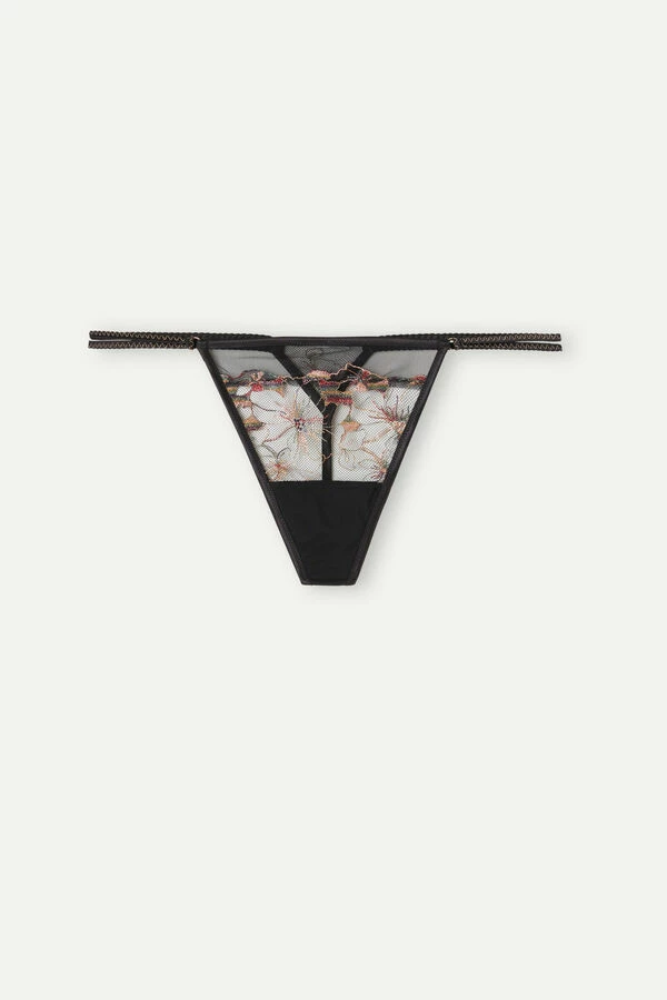 Hot Sale π Intimissimi π© Women A Touch Of Light String Thong Black π₯ 5 Hot Sale π Intimissimi π© Women A Touch Of Light String Thong Black π₯ - Image 3