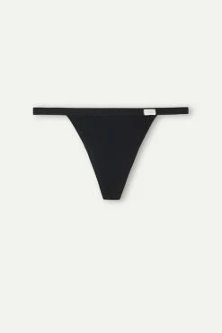 Outlet 🧨 Intimissimi 👩 Women String Thong In Cotton Soft Beige 😍 -panties Sales Store SPD65F019 F